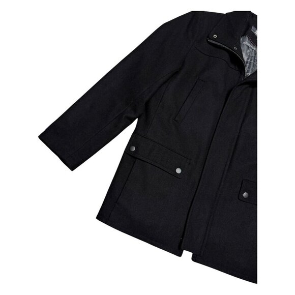 Kenneth Cole Reaction WOOL Designer Winter Business Casual Peacoat Womens Medium - Picture 6 of 7